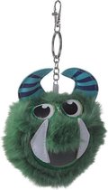 Monstarz Groen Monster Pom Pom Sleutelhanger