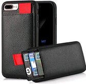 Apple iPhone 12 PRO MAX Lederen hoes met kaarthouder - Apple hoesjes cover hoes - Wallet case Apple iPhone 12 PRO MAX - Bookcase hoesje Apple iPhone - leren iphone 12 pro max hoesje