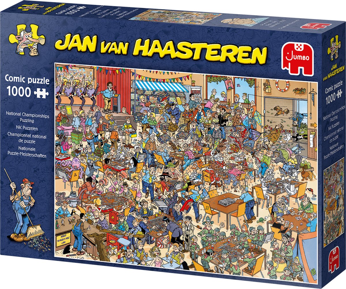 Jan van Haasteren NK Puzzelen puzzel - 1000 stukjes — afbeelding 9