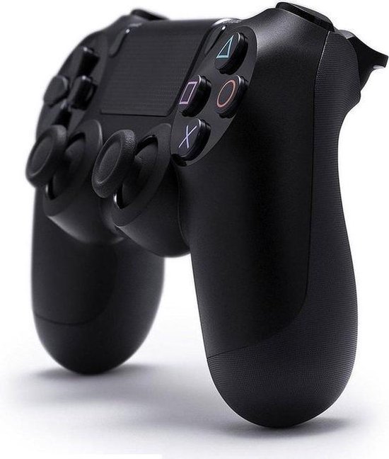 Controller geschikt voor PS4 Detroit inclusief gratis oplaadkabel zwart - Wireless USB Joystick voor PlayStation 4