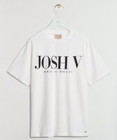 JOSH V   TEDDY ANNIVERSARY Dames T-shirt Wit - Maat M