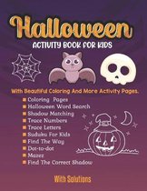 Halloween activity books for kids
