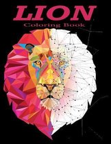 Lion coloring book: Lion Coloring Book For Adults