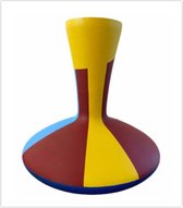 DyArt- Vaas- Kunst- Kleurige vaas- 23cm Hoog