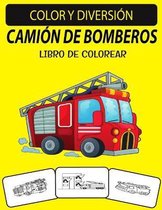 Camion de Bomberos Libro de Colorear