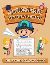 Boek cover Practice Cursive Handwriting van Handwriting Work Space