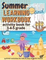 Summer Learning Workbook Activity Book For 3-4-5 Grade