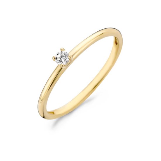 Blush 14 Karaat Gouden Ring (Maat: - Goudkleurig