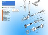 Volvo 19260 O-ring onderste eenheid voor Volvo Penta 925260 DPH, DPH-D