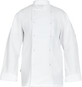 Cheffix Koksbuis HILTON CARDON Twill 210gr/m2 Wit L