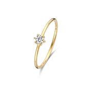 Isabel Bernard Ring Le Marais Abelle Or 14 Carats IB330001-58 (Taille: 58)