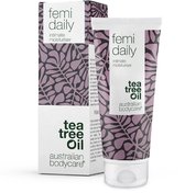 Australian Bodycare Femi Daily 100 ml - Effectieve hydraterende gel tegen jeuk en irritatie in de intieme zone met 100% natuurlijke Tea Tree Olie - Heeft een verzachtende en preventieve werking bij intiem ongemak - Geschikt voor mannen en vrouwen
