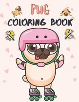 Pug Coloring Book