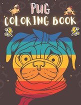 Pug Coloring Book