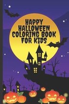 Happy Halloween coloring book for kids
