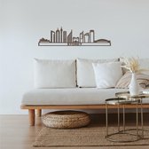 Skyline Sydney Notenhout 90 Cm Wanddecoratie Voor Aan De Muur Met Tekst City Shapes