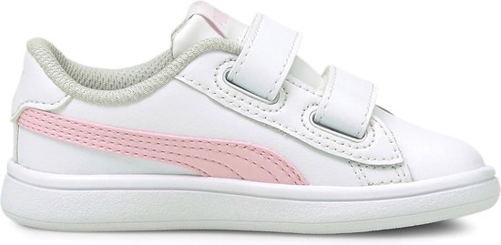 Puma Sneakers Maat 22 Unisex wit roze bol
