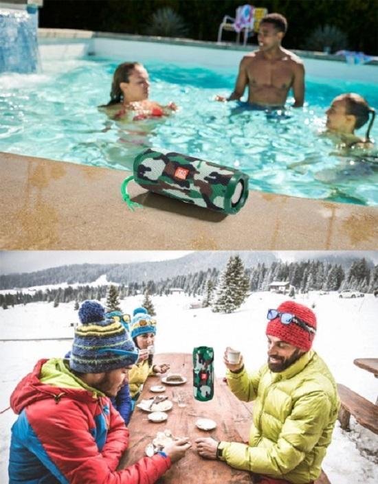 Portable Bluetooth Speaker Army, spatwaterdicht Outdoor Usb van Caliber — afbeelding 4