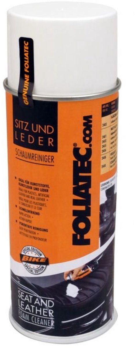 Cleansing Foam Foliatec 2400 Seat Leather (400 ml)
