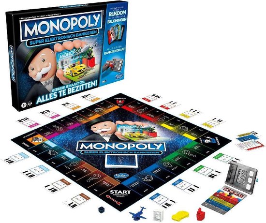 Afbeelding van het spel Monopoly Super Elektronisch Bankieren