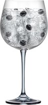 Grote GIN TONIC glazen - BOHEMIA cocktailglas - groot kristalglas - 670ml - set 2 stuks