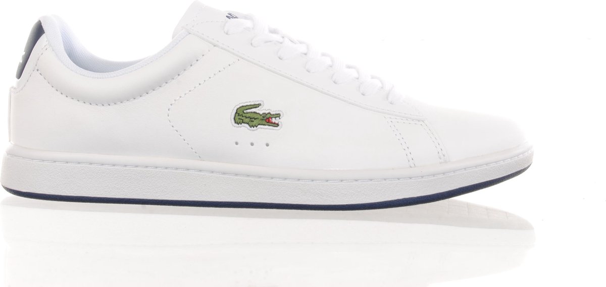 Lacoste herensneaker wit blauw maat 46 - Schoenen.nl