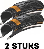 Fietsband - Buitenband - Set van 2 - Ride City 28 x 1 1/4 x 1 3/4 (32-622) zwart