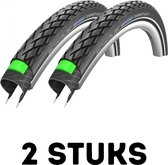 Fietsband - Buitenband - Set van 2 - Marathon GreenGuard 16 x 1.35 (35-349) zwart
