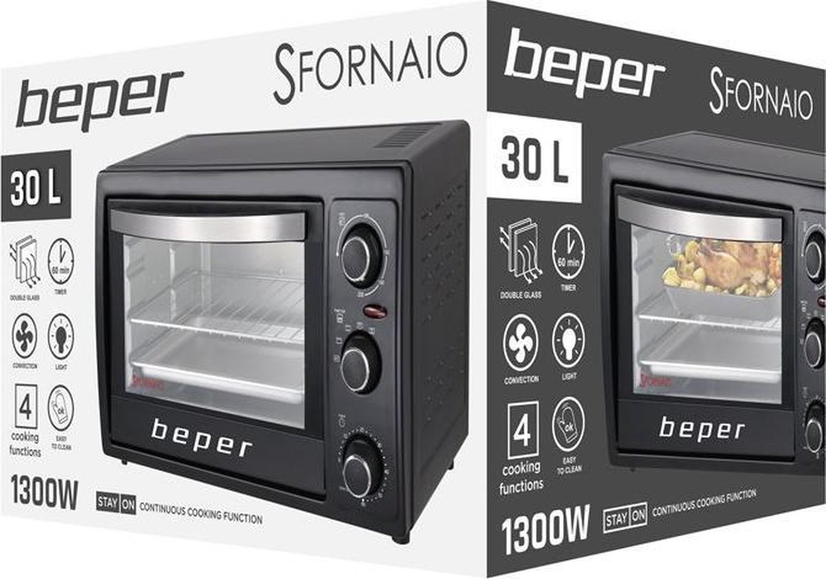 25 Litre Beper Microwave Oven with Grill 