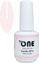 The One Pro - Gellak 15ml - kleur Cecile Neutrale H016