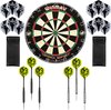 Afbeelding van het spelletje Dragon Darts Michael van Gerwen Precision set – dartbord - dartpijlen – dart shafts – dart flights – Winmau PRO SFB