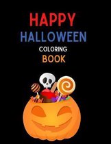 Happy Halloween Coloring Book