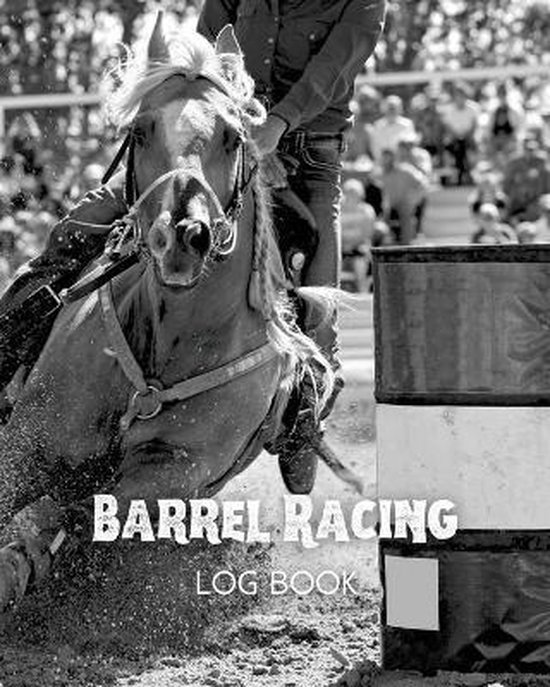 Barrel Racing Log Book - cover