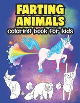 farting animals coloring book for kids