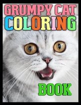 Grumpy cat coloring book
