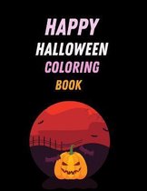 Happy Halloween Coloring Book