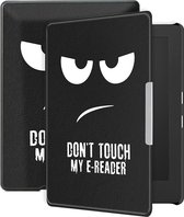 Lunso - Geschikt voor Kobo Aura H20 Edition 1 hoes (6.8 inch) - sleep cover - Don't Touch