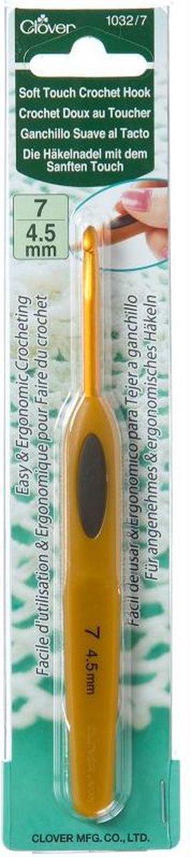 CL-1032 - CLOVER SOFTGRIP HAAKNAALD - 4.50 MM