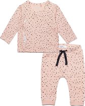 Noppies  SET (2delig) Broek en Shirt Peach met stip - Maat 44