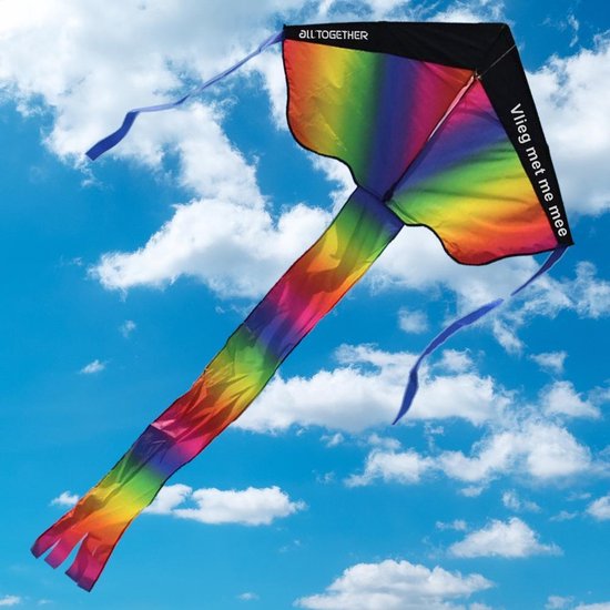 Delta Vlieger met draagtas - Vlieger voor kinderen - Kite vlieger