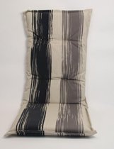 Madison Tuinstoelkussen hoge rug 50x123 cm Paint grey