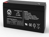 PowerCell PC6120A 6V 12Ah Lood zuur Accu - Dit is een AJC® Vervangings Accu