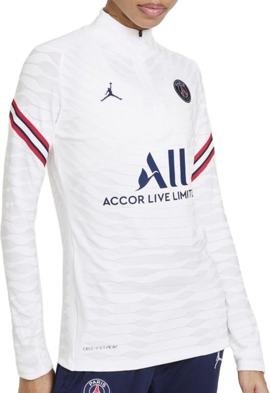 doos geleider Opnieuw schieten Nike Paris Saint-Germain Sporttrui - Maat XS - Vrouwen - wit - blauw - rood  | bol.com