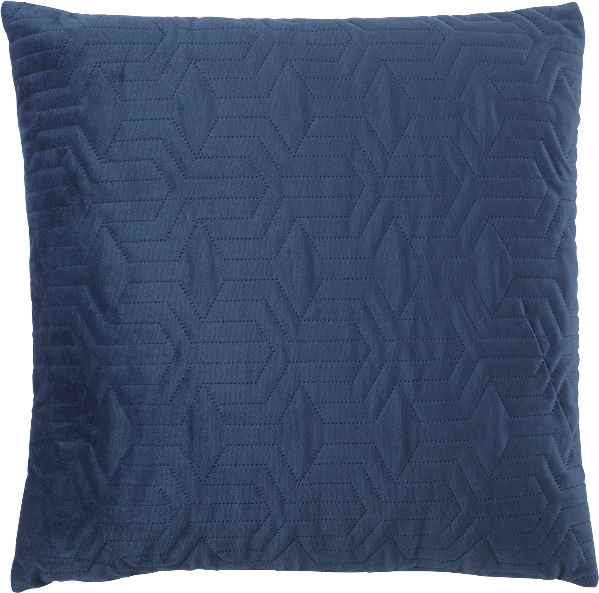 Dutch Decor JOAN - Sierkussen blauw 45x45 cm - Inclusief binnenkussen