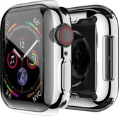 Apple Watch Siliconen Case - Zilver - 38mm - 360 bescherming