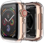 Apple Watch Siliconen Case - Transparant - 40mm - 360 bescherming