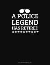 A Police Legend Has Retired: Storyboard Notebook 1.85
