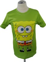 T-shirt SpongeBob Spongebob groen - kinderen - kleding - mode - Spongebob- Nickelodeon - korte mouw