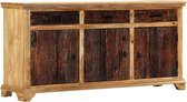 Dressoir 150x40x76 cm massief mangohout