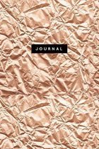 Journal: Luxury Rose Gold Notebook